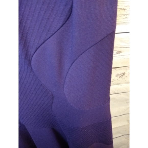 Diane Von Furstenberg Textured Panel A-line Dress - Picture 10 of 13